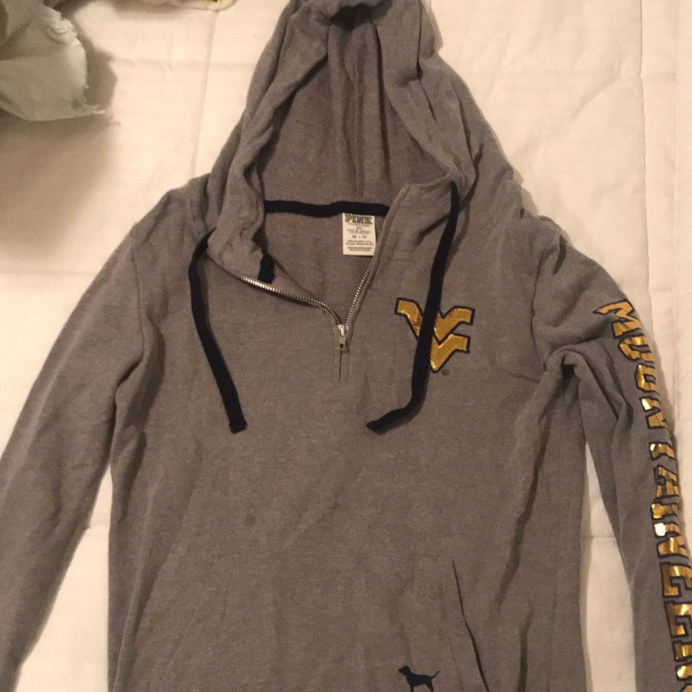 Pink WVU Hoodie